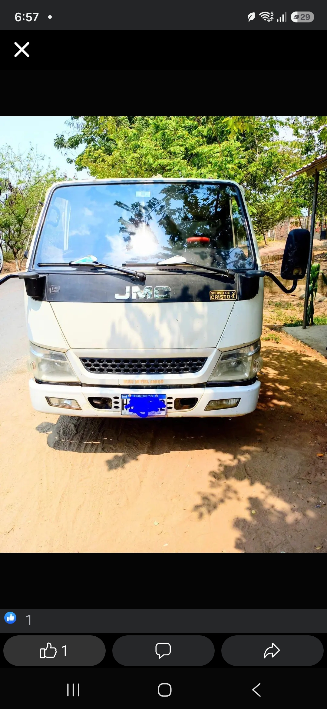 Camion jmc